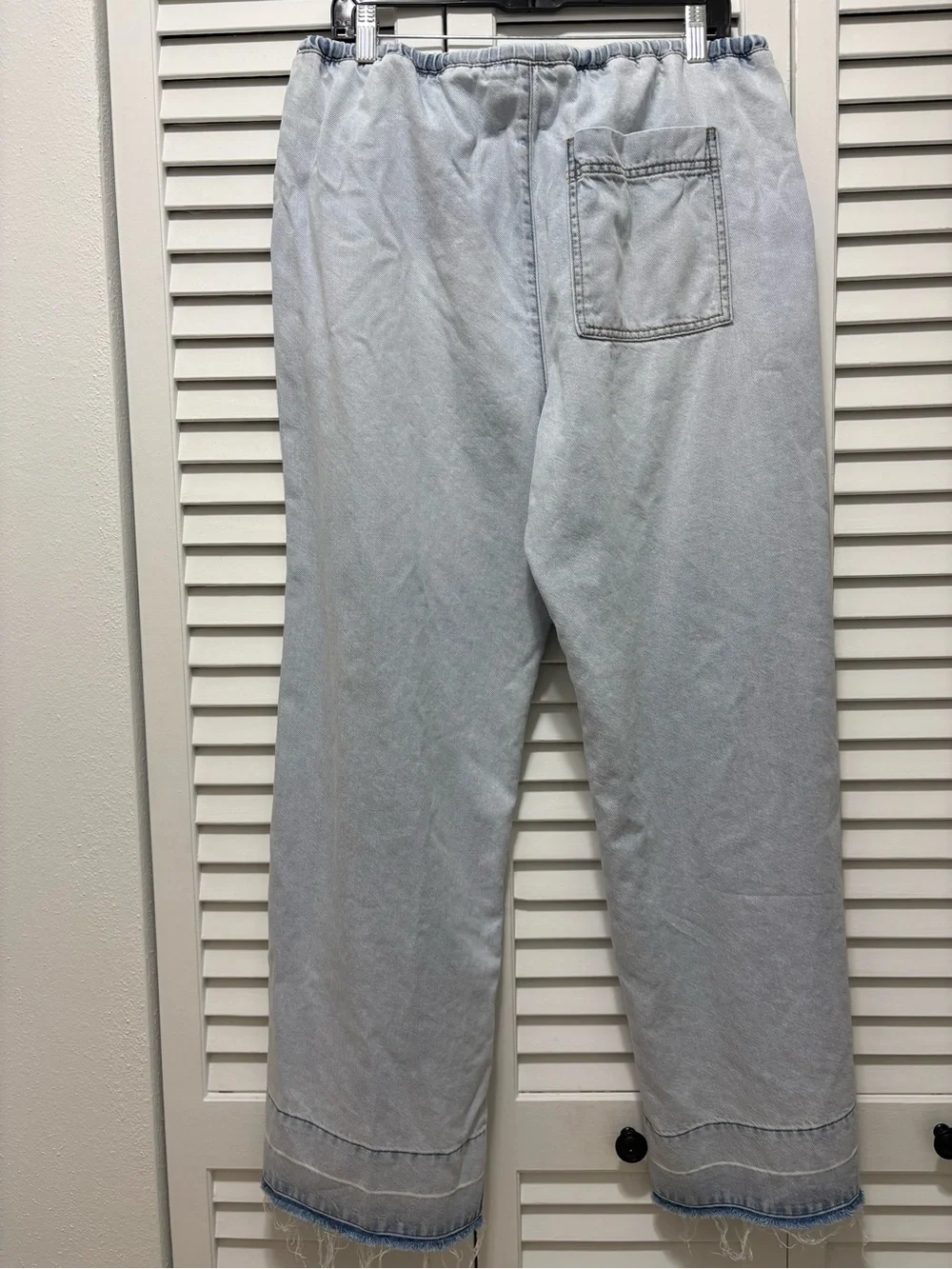 Habitual Light Blue Bootcut Drawstring Jeans
